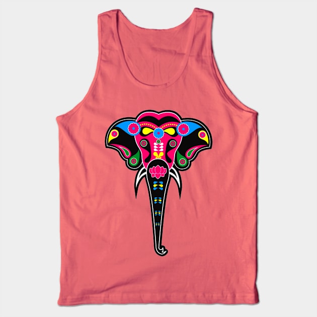 elephant Tank Top by ernestbrooks